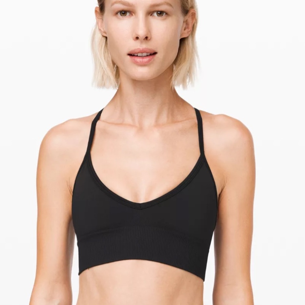 Lululemon Black Ebb to Street Bra